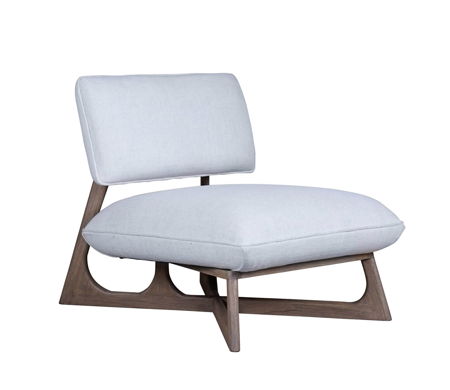 Vista lateral Sillón londa Tribal Keen Replicas etnica