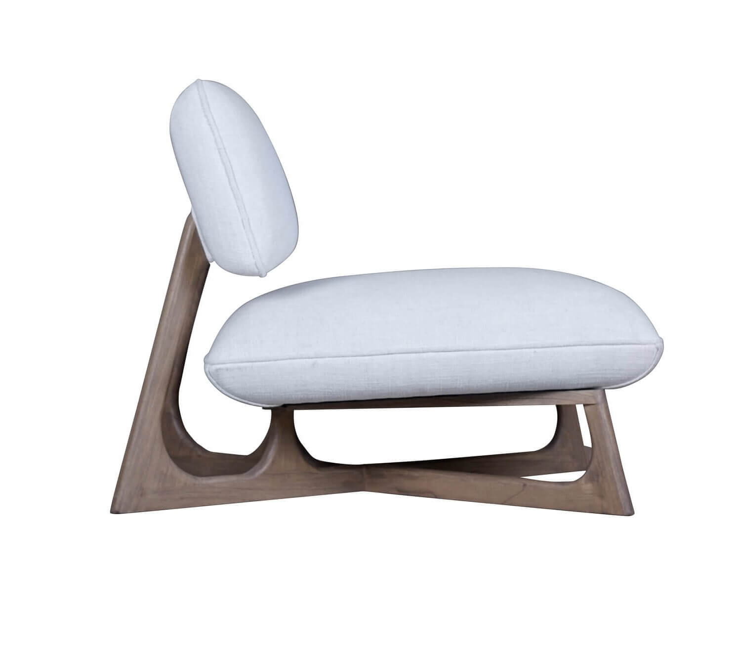 Vista lateral Sillón londa -Tribal-Keen Replicas