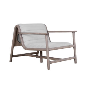 Vista frontal ladeada Sillón Kunta-Tribal-Keen Replicas