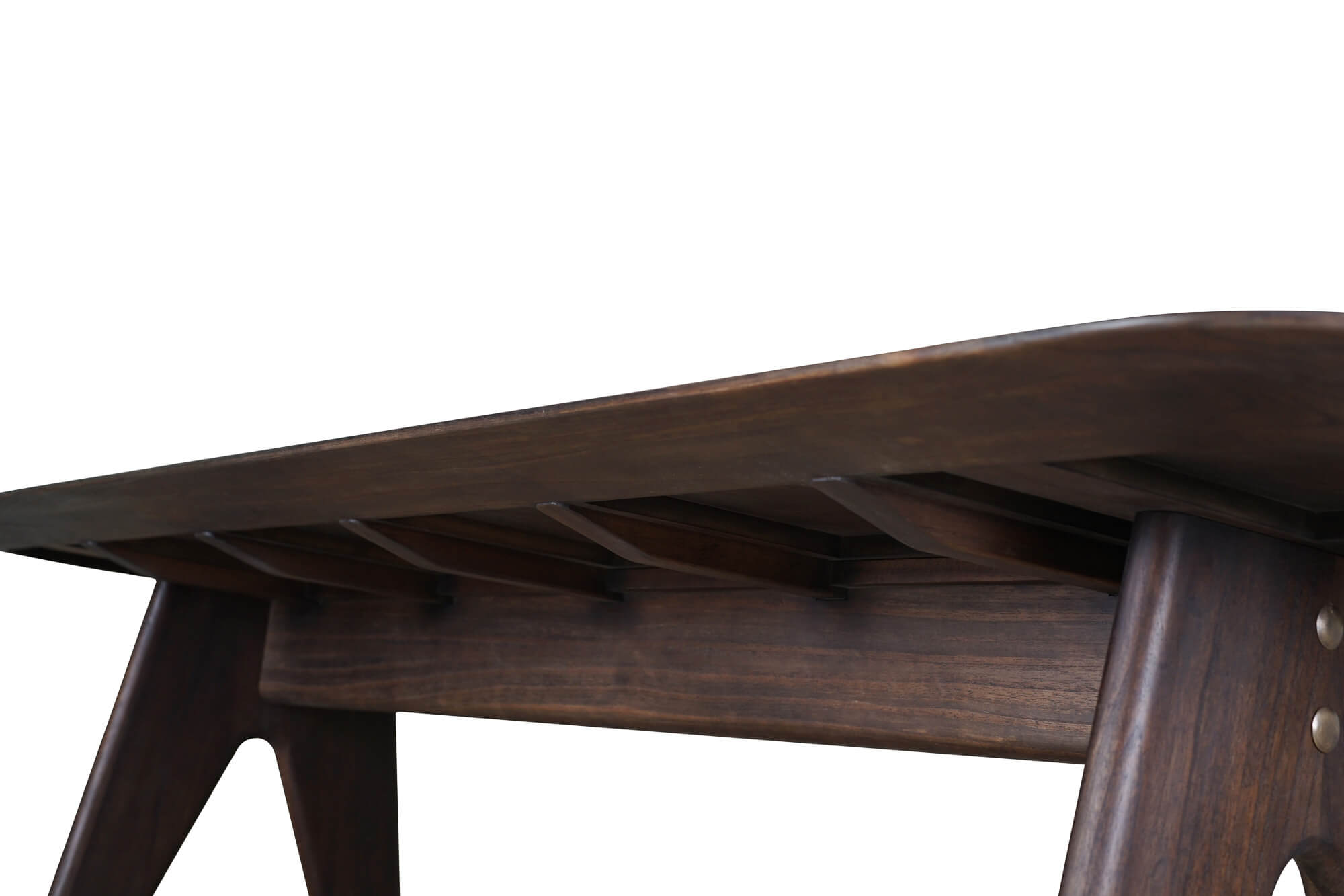 Mesa de comedor Isoko Diseño de vista de esquina-Tribal-Keen Replicas