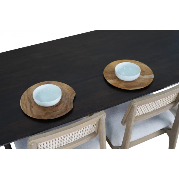 Mesa de comedor Isoko Vista desde arriba--Tribal-Keen Replicas