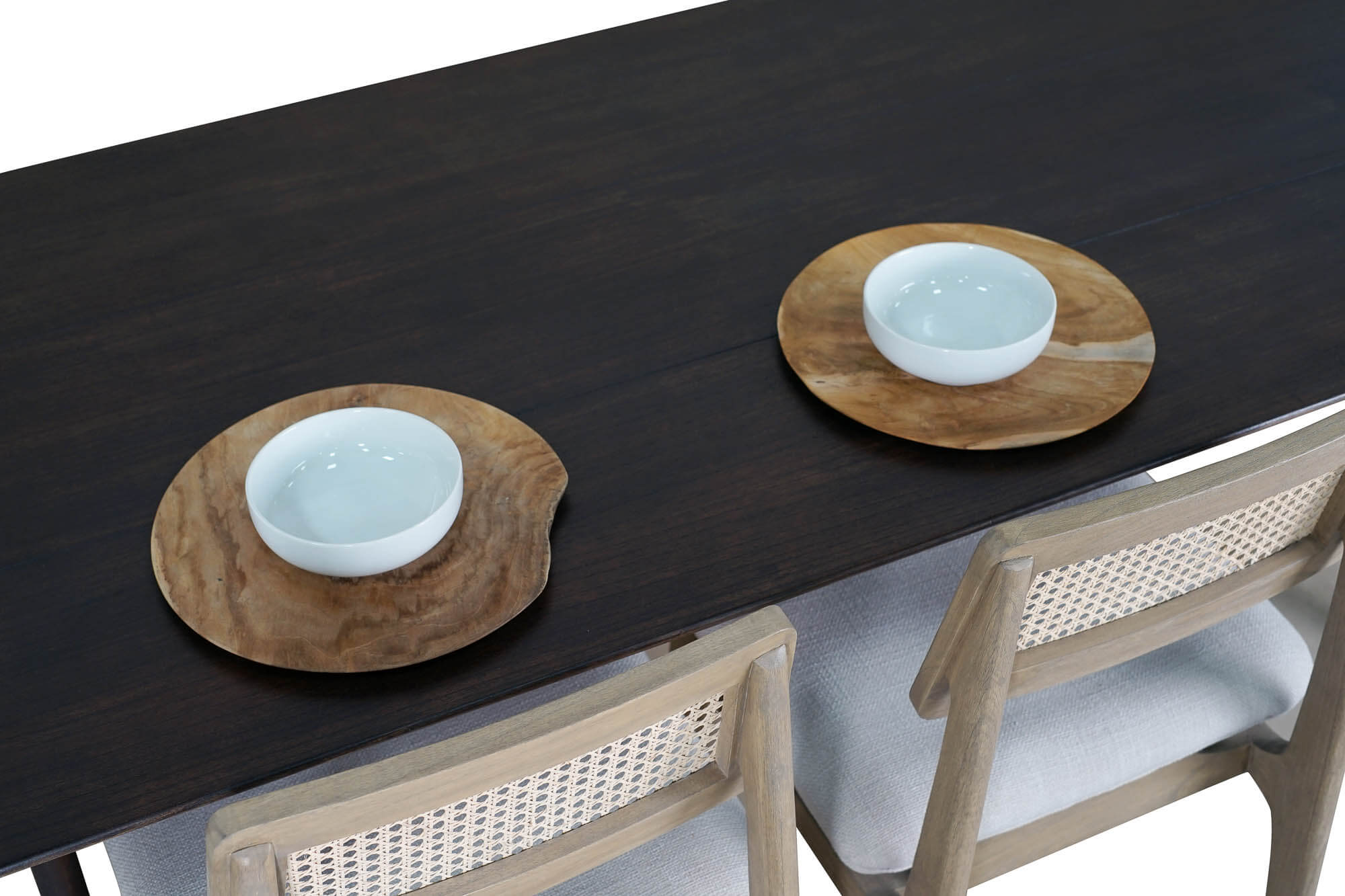 Mesa de comedor Isoko Vista desde arriba--Tribal-Keen Replicas