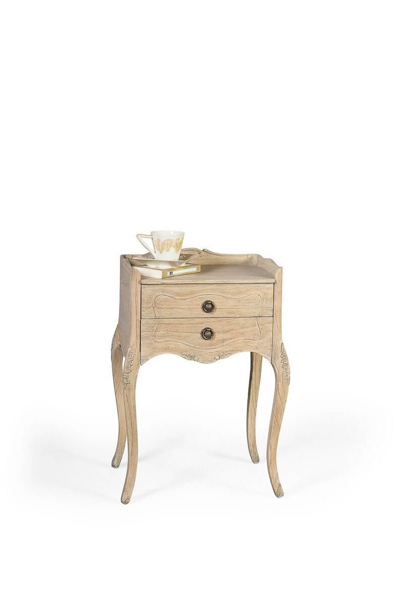 Vista de frente Mesa De Noche Lucille-Artisans