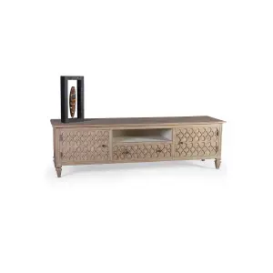 Vista de frente Mueble Tv Issoire Artisans