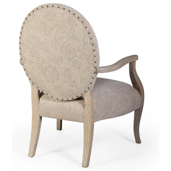 Vista respaldo Vista lateral Sillón Virginie-Artisans