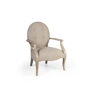 Vista lateral Sillón Virginie-Artisans