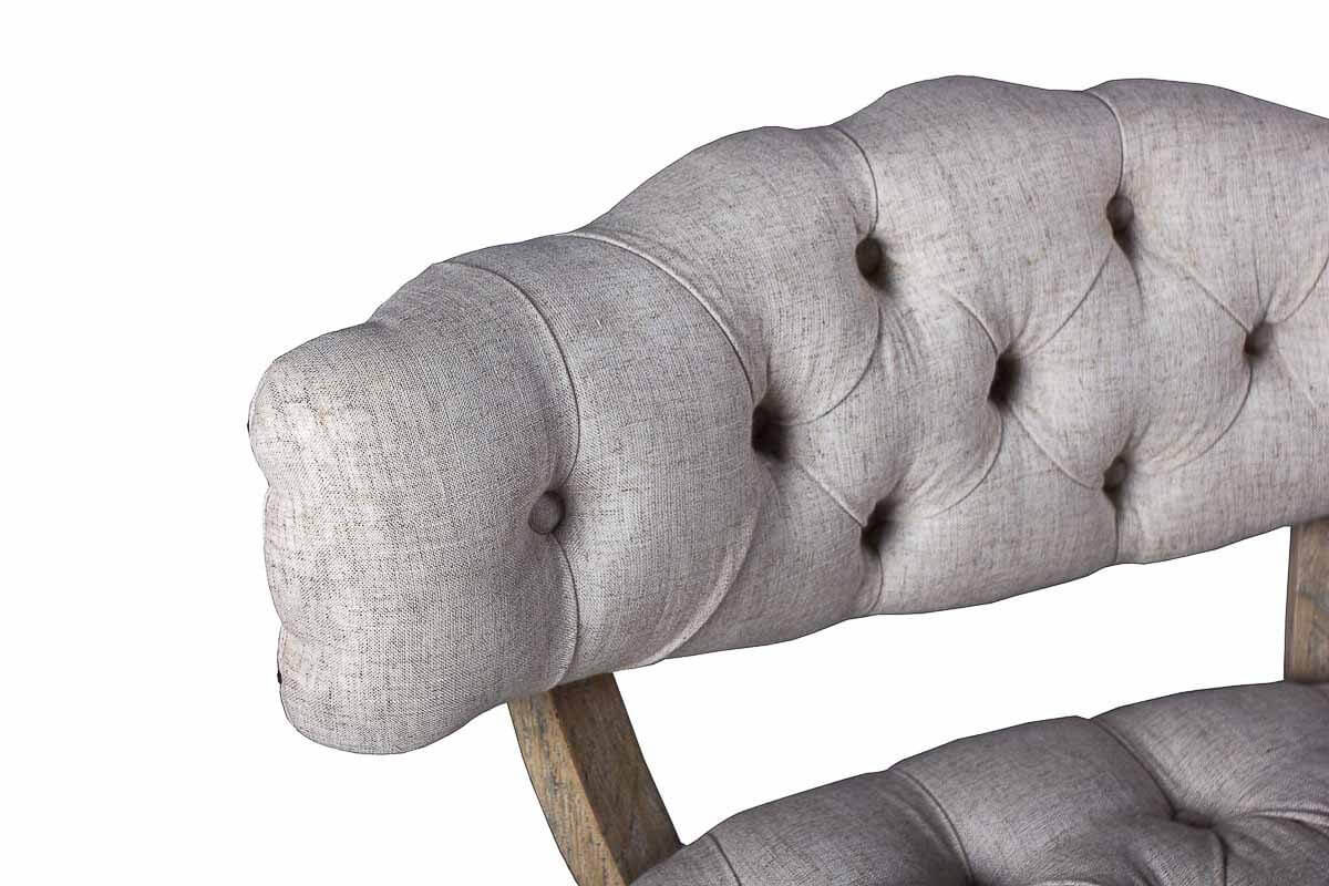 Vista detallada Silla Gloria artisans keen replicas tallado a mano madera maciza