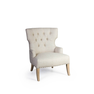 Vista de frente Sillón Orejero Bareges Artisans