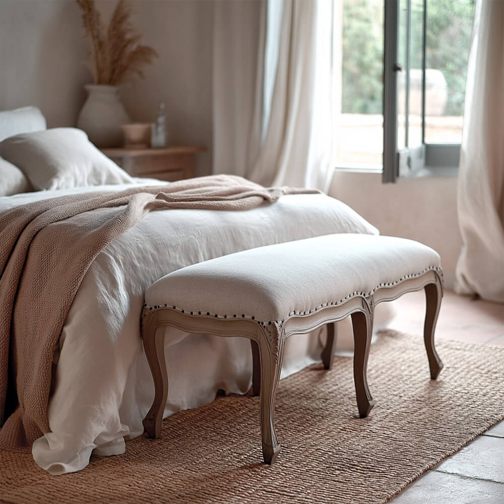 Taburete pie de cama -2-Plazas-artisans