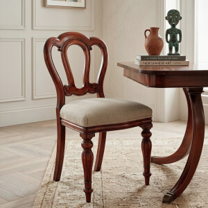 Silla Almirante keen caoba