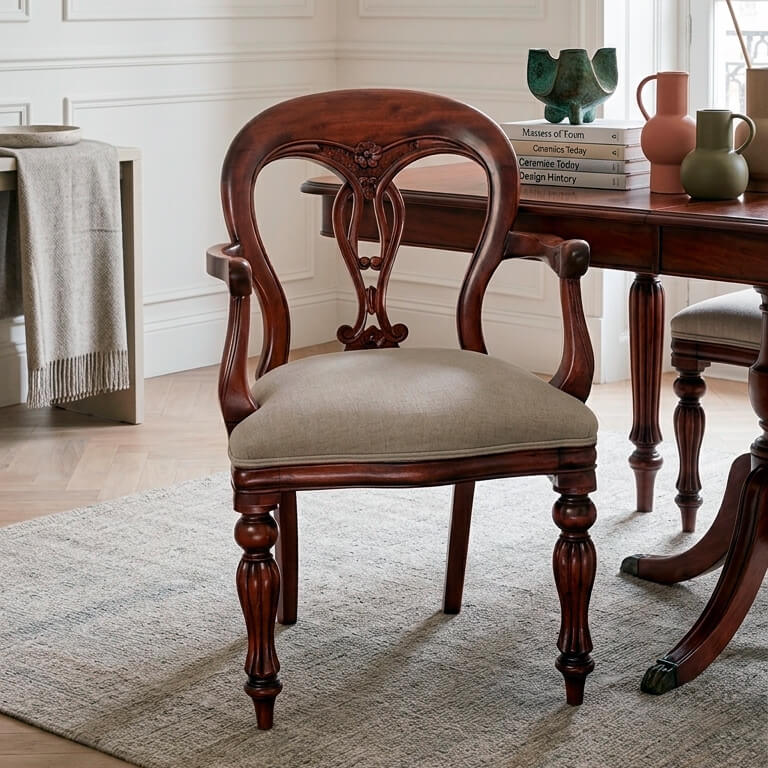 silla-sillon violin keen caoba