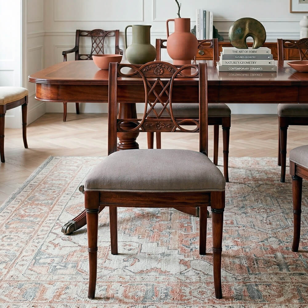 silla satin keen caoba