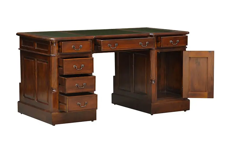 Escritorio Victoriano Caoba 150-Keen Replicas