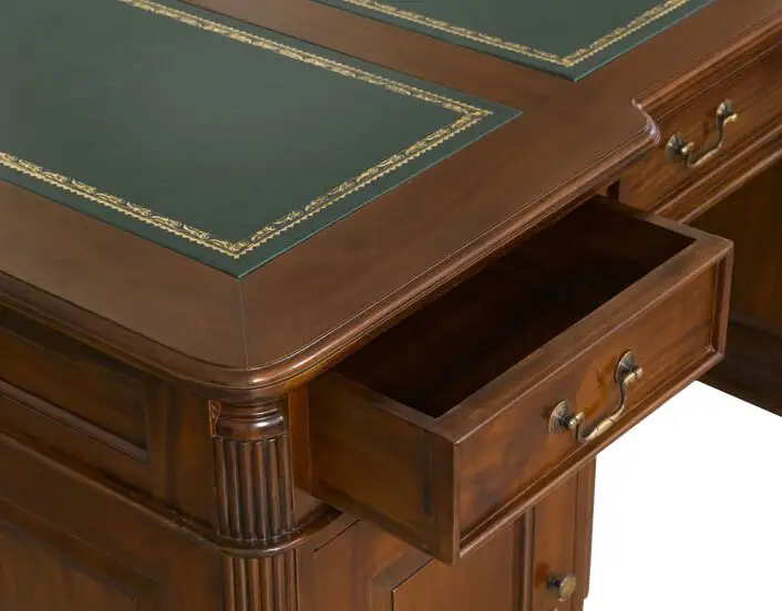 Escritorio Victoriano Caoba 150-Keen Replicas