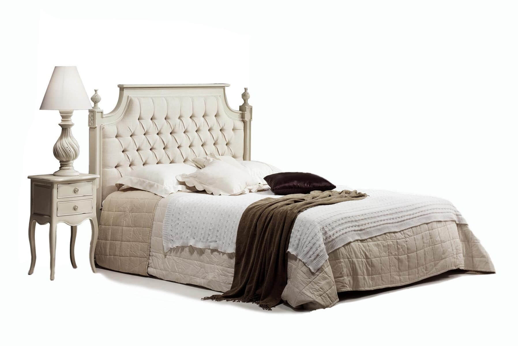 Vista completa Cabecero La Bresse Tapizado La Rochelle