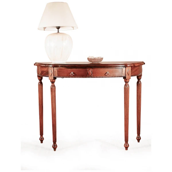 Mueble Consola Diamante vista de frente clasico-keen replicas
