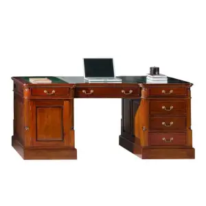 Vista completa Mueble escritorio Oscar-clasico-keen replicas