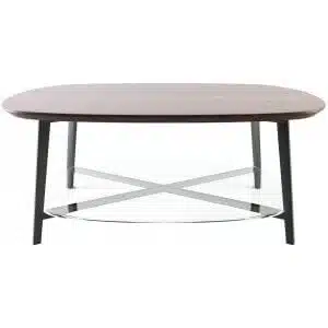 Mesa De Centro Ovale Legno Castelo
