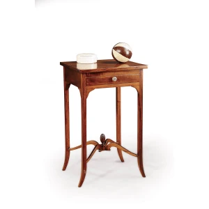 Vista Mesita Auxiliar Con Cajón-clasico-keen replicas