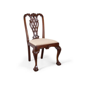 Vista SILLA CHIPPENDALE-STUART-clasico-keen replicas