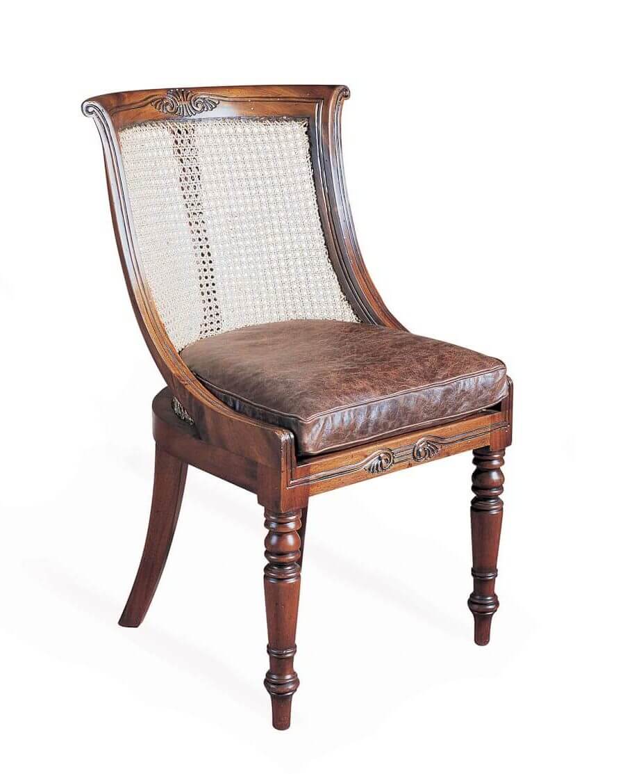 Vista Silla Rattan Arthur-clasico-keen replicas