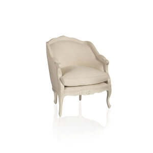 Vista de frente Sillón Antoine.-La Rochelle