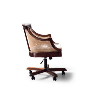 Vista Sillón de DESPACHO GIRATORIO-clasico-keen replicas