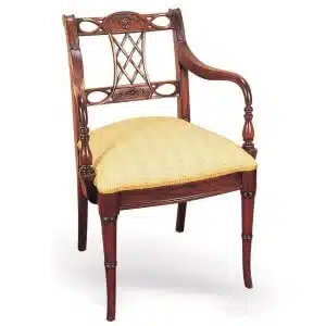 Vista SILLON SATIN-clasico-keen replicas
