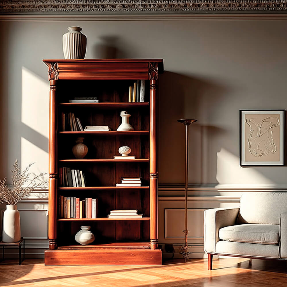 Libreria-alta-keen-caoba