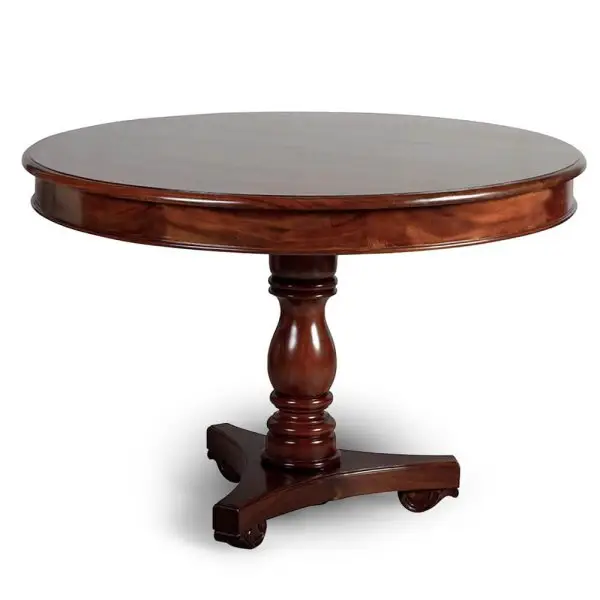 Mesa-Comedor-Circular-120-Keen-Replicas-caoba