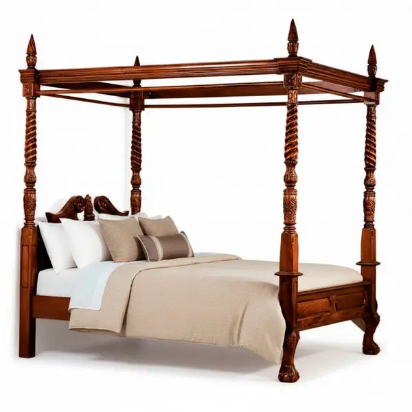 cama-reina-ana-Keen-Replicas-caob
