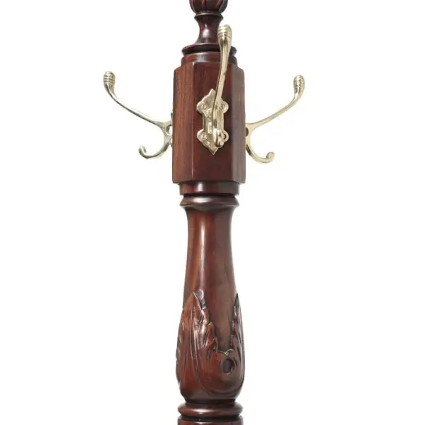 Perchero-De-Pie-Keen-Replicas-Caoba