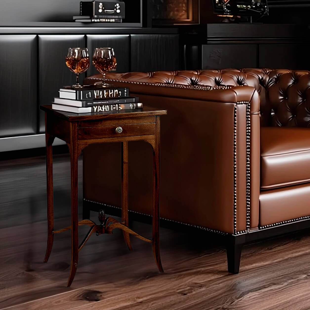 STL Mesita Auxiliar Con Cajon Keen Replicas