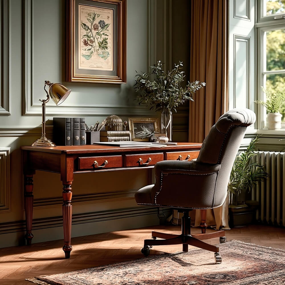 Escritorio-Victoriano-3-Cajones-keen-caoba