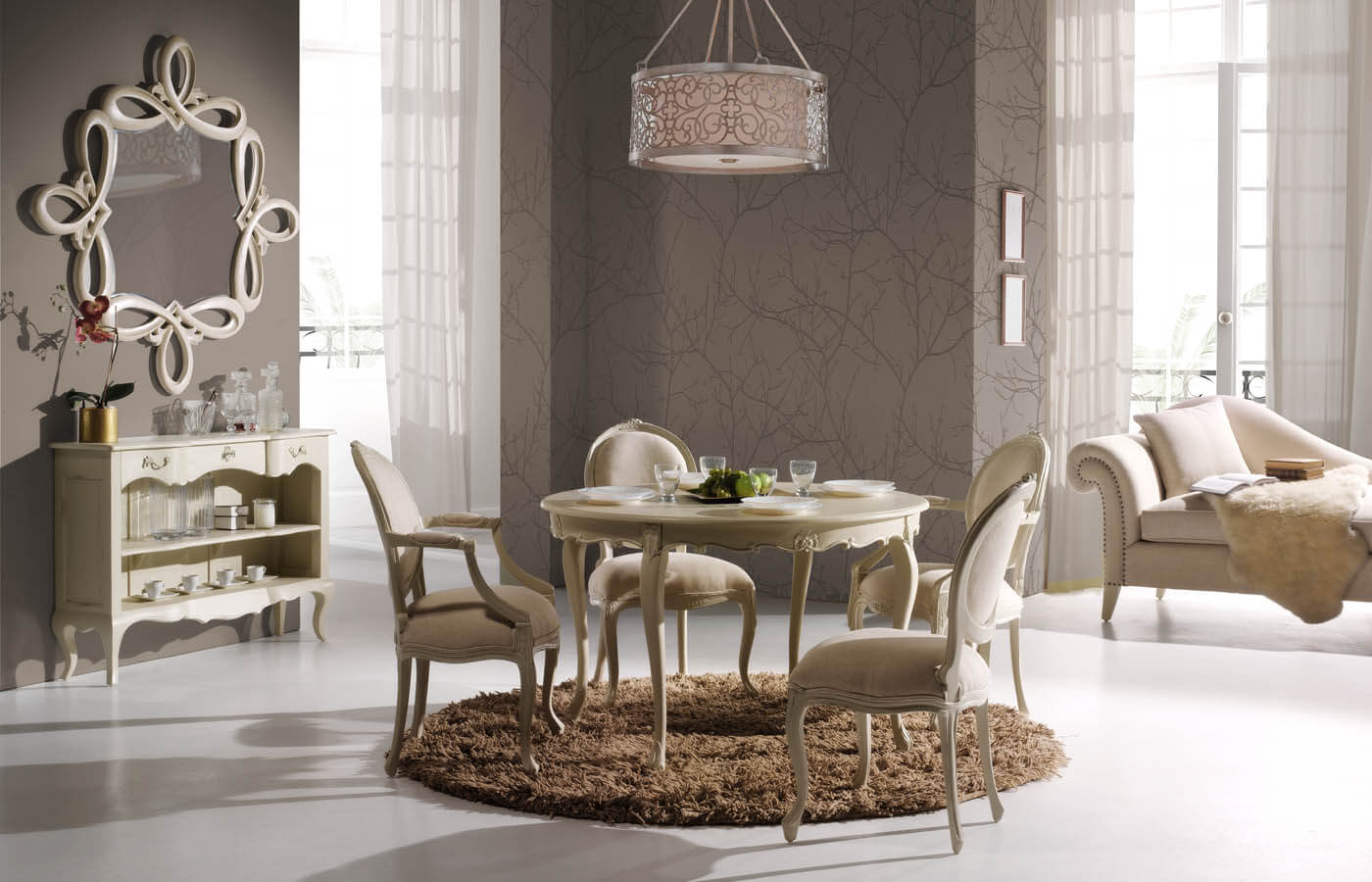 Comedor La rochelle Keen R. romantico