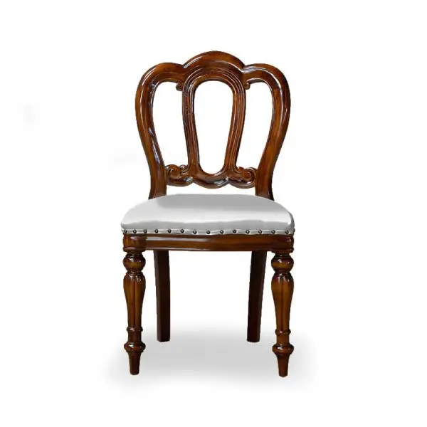 Silla clasica victoriana caoba-Keen Replicas