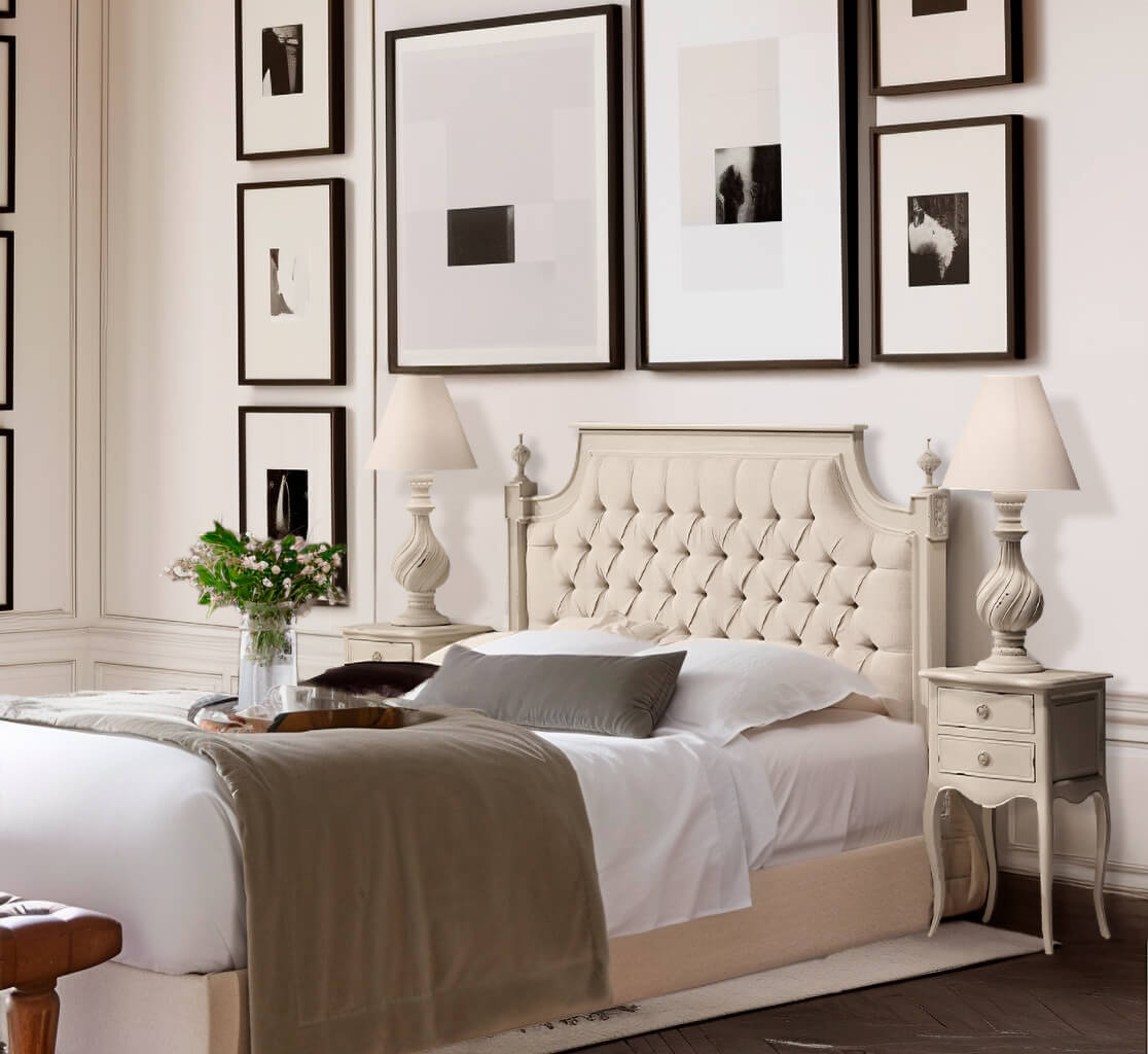 Bedhb01Q Cabecero la Bresse La Rochelle-Keen Replicas