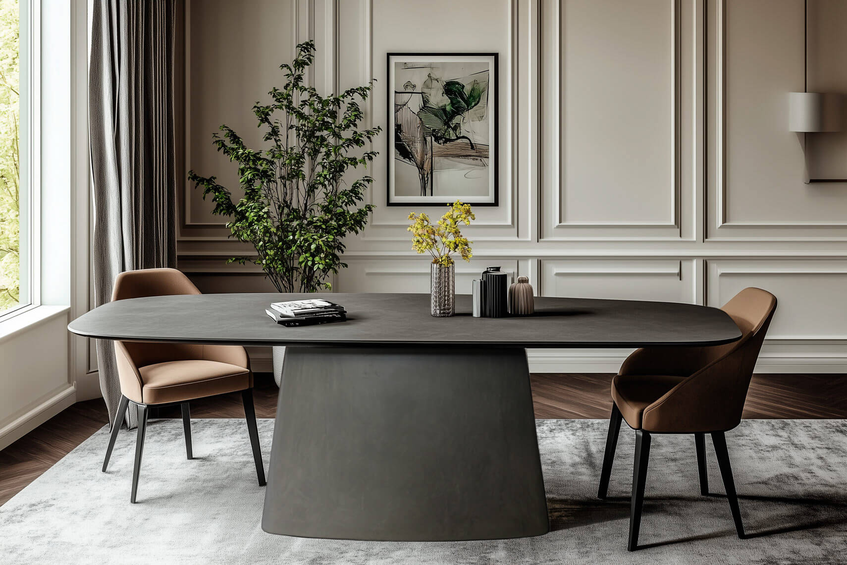 Mesa de Comedor monolito Mortex Menhir