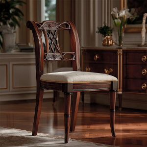 Silla-Satin--Keen-Caoba