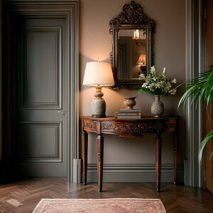 Consola-Francesa-Keen-caoba