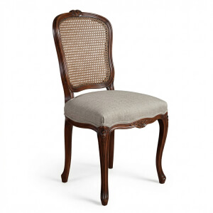 Silla Louis Pata Cabriole keen caoba