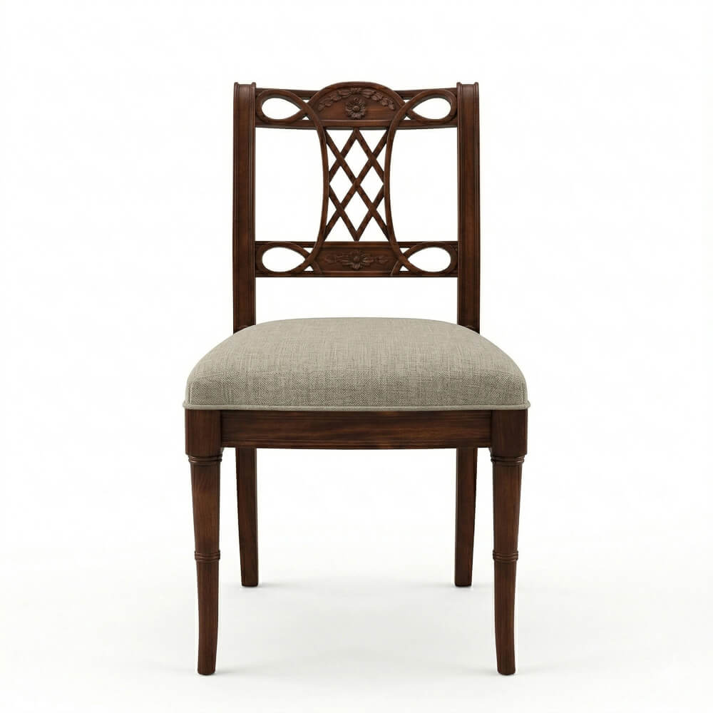 silla satin keen caoba