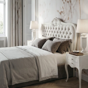 Cabecero Piau & Mesita de noche Lucille La Rochelle