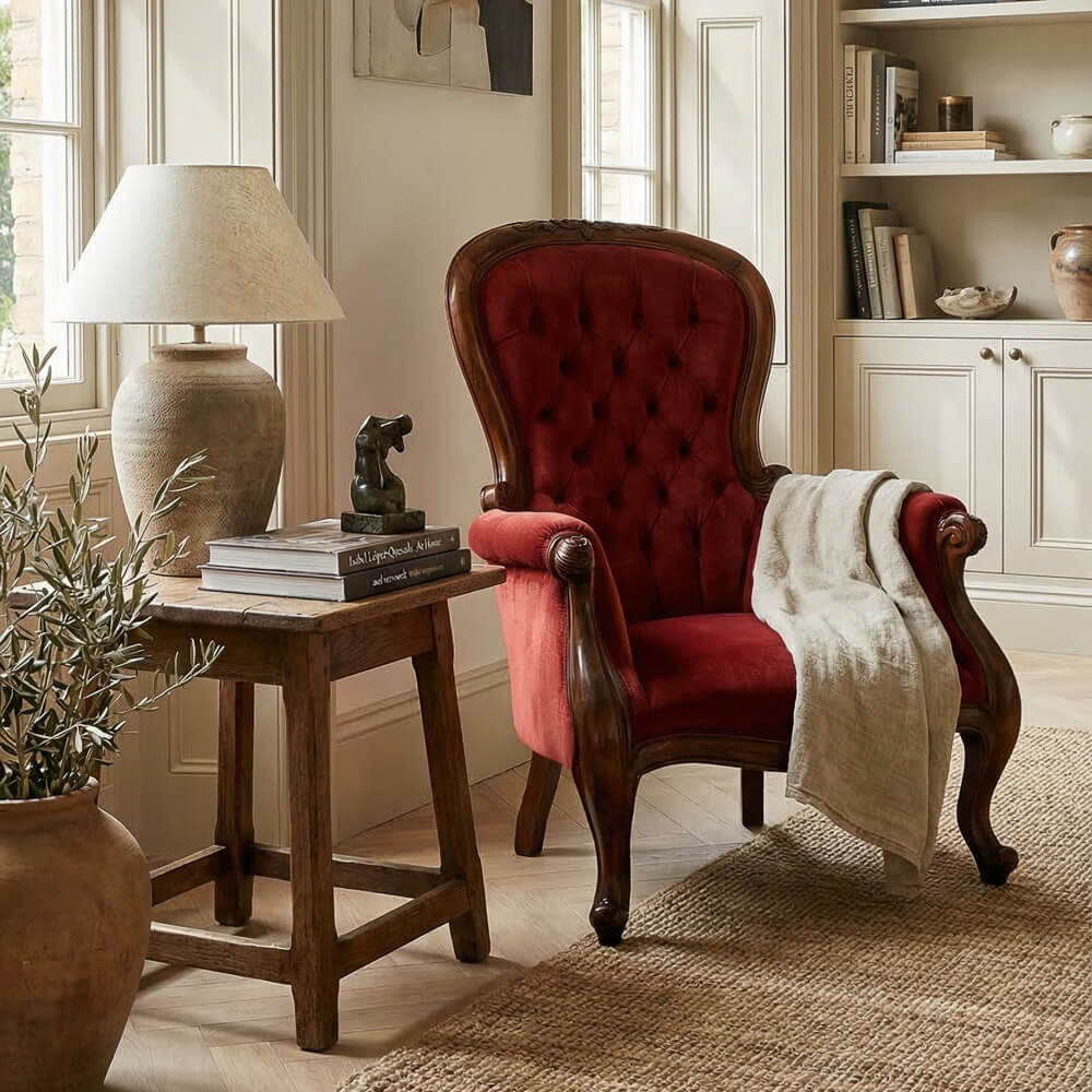 Sillón abuelo keen-caoba