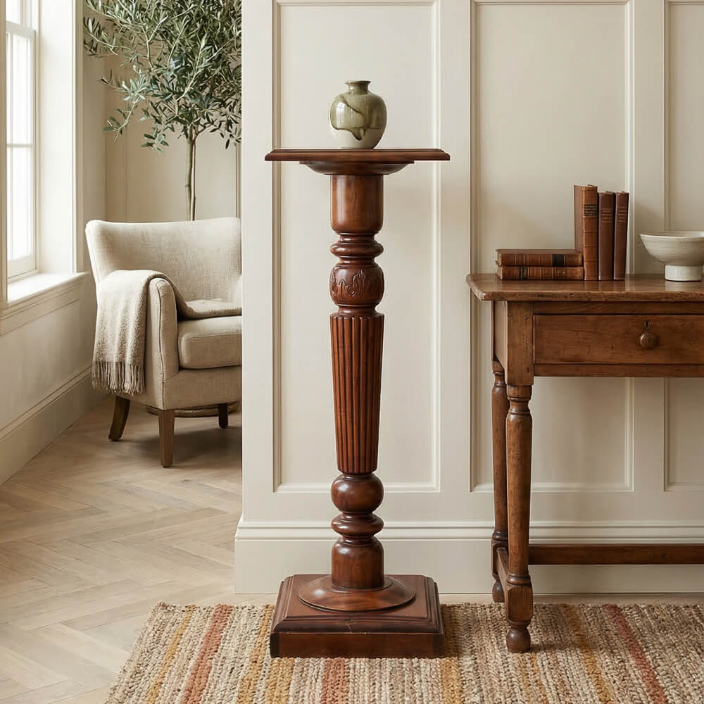 Pedestal A kee-caoba