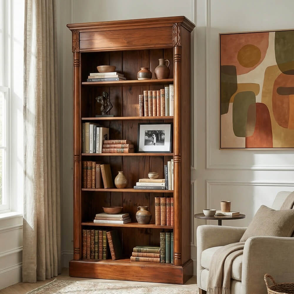 Libreria alta keen-caoba