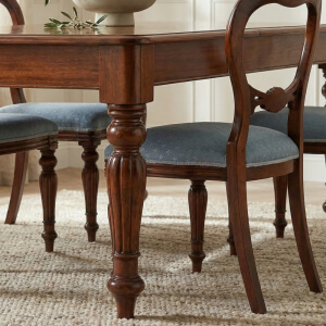 Mesa de comedor victoriana keen-caoba