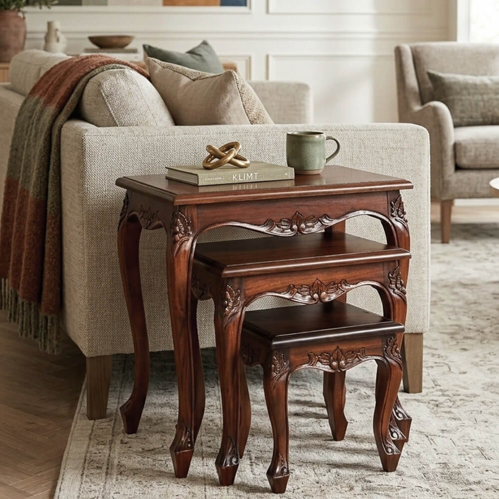 Mesas nido Keen-Caoba