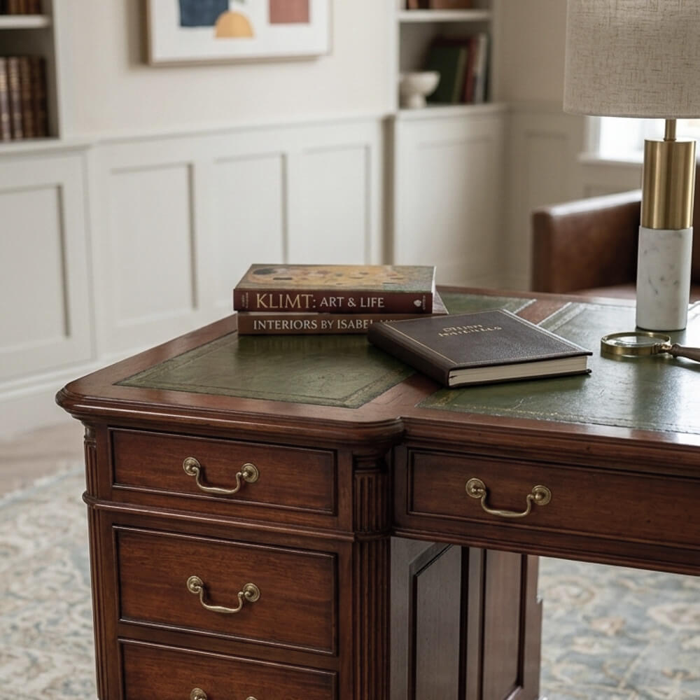 Escritorio Solo keen- caoba